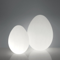 Modern design egg-shaped floor lamp Slide Dino Aanbod