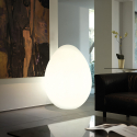 Modern design egg-shaped floor lamp Slide Dino Verkoop