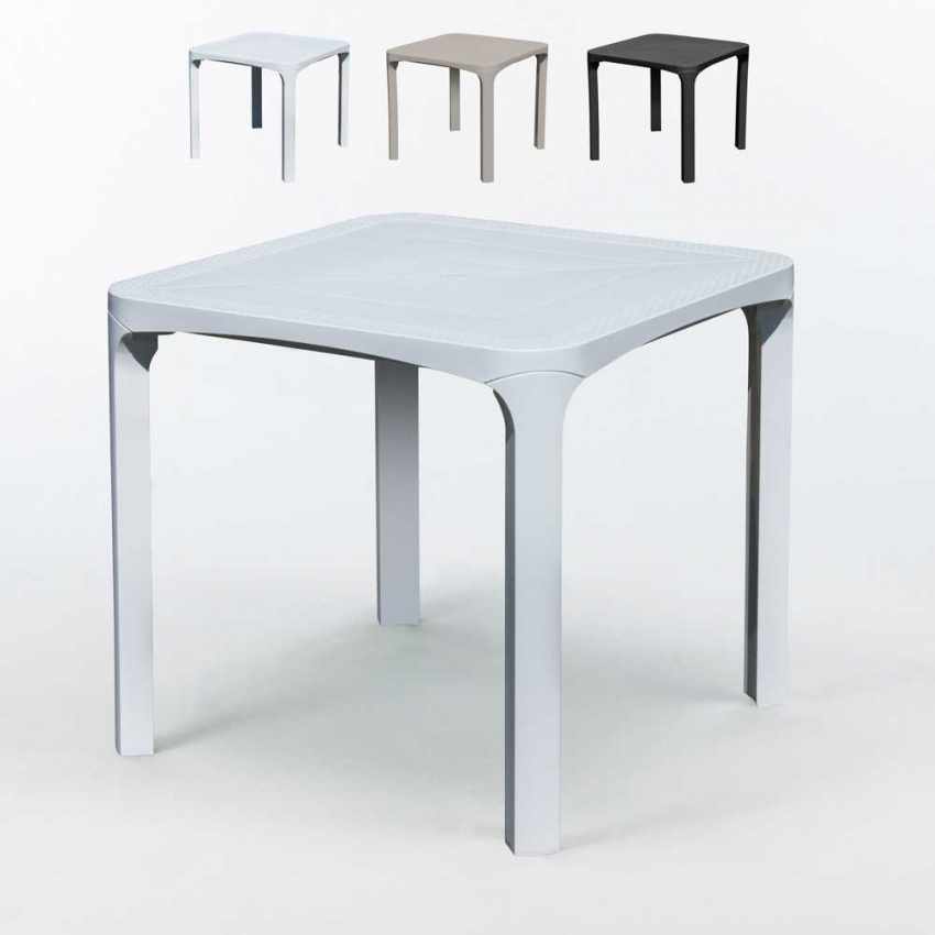 Polyrotan outdoor tafel 80x80 cm Olè van Grand Soleil Korting