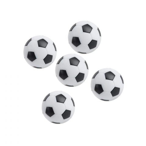 Set of 5 balls 30mm for Foosball table Aanbieding