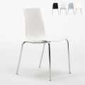Set van 12 stoelen met stalen poten Grand Soleil Lollipop Aanbieding