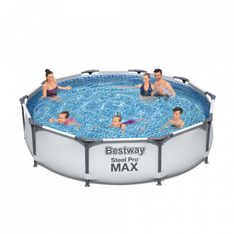 Bovengronds zwembad Bestway Steel Pro Max rond 305x76cm 56406 Aanbieding