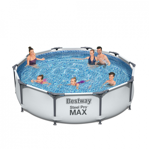 Bestway Steel Pro Max Zwembadset rond bovengronds zwembad 366x76cm 56416