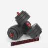 2-in-1 halterset 40 kg Ermes Aanbieding