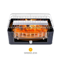 Rookvrije houtskool tafelmodel barbecue Merapi met ventilator Prijs