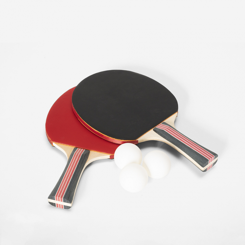 Couverture en molleton Ping-pong raquettes et balles 
