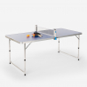 Table de ping-pong pliante 160x80 intérieur et extérieur en filet Backspin Promotion