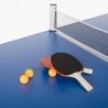 Table de ping-pong pliante 160x80 intérieur et extérieur en filet Backspin Catalogue