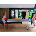 Table de ping-pong pliante 160x80 intérieur et extérieur en filet Backspin Vente