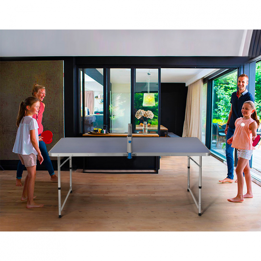 Laag Heerlijk Zeug BACKSPIN tafeltennistafel 160x80 opvouwbaar indoor outdoor net rackets  ballen