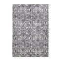 Modern tapijt met bloemenmotief grijs kortpolig Double GRI003 Verkoop