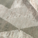 Modern geometrisch design kortpolig tapijt Double grijs groen VER002 Aanbod