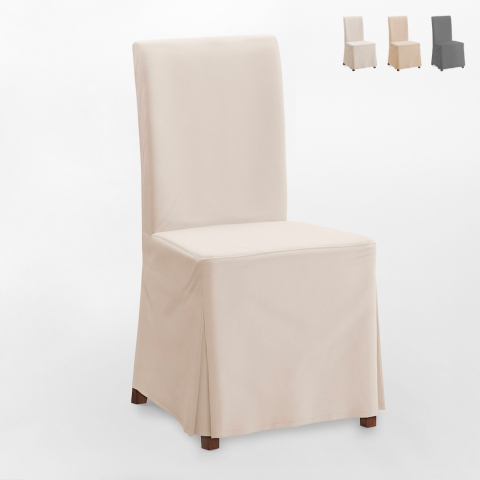 Housse de chaise lavable en machine double épaisseur Comfort Promotion