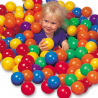 Boules Colorés en plastique jeu Balls 8 cm 100 balles Intex 49600 Offre