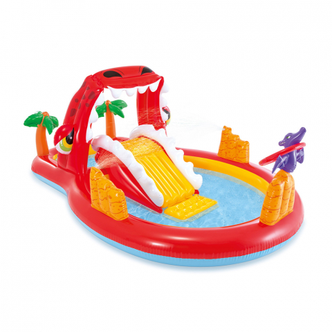 Piscine pour Enfants Intex 57160 Happy Dino Play Center avec jeux