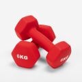 Set van 2 x 6 kg dumbbells van vinyl Megara Aanbieding