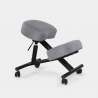 Chaise de bureau ergonomique siège assis-genoux en tissu Balancesteel Lux Caractéristiques