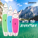 Opblaasbare stand up paddle SUP board 366cm Poppa 