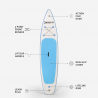 Opblaasbare stand up paddle SUP board 366cm Poppa Prijs