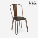 chaise de cuisine et bar en acier style design industriel ferrum one Offre