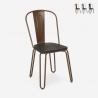 chaise de cuisine et bar en acier style design industriel ferrum one Offre