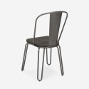 industriële design stoelen stijl staal voor bar en keuken ferrum one Keuze
