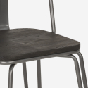 industriële design stoelen stijl staal voor bar en keuken ferrum one Model