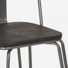 industriële design stoelen Lix stijl staal voor bar en keuken ferrum one Model