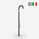 Douche met voetdouche mengkraan voor buiten moderne tuin ARKEMA DESIGN Grappig Yin T125 