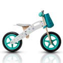 Kinderfiets zonder pedalen van hout met mandje balance bike RIDE Aanbod