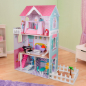 Houten poppenhuis met 3 verdiepingen en accessoires Pretty House XXL Verkoop