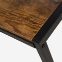 Hoekbureau in industrieel design 125x140 cm Hoover Korting