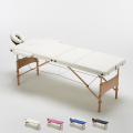 Table de massage portable pliante en bois 3 Zone 215 cm Reiki Promotion