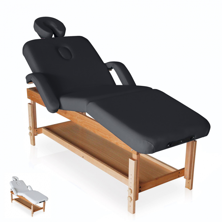 Verstelbare houten massagetafel Massage-Pro 225 cm Kortingen Verstelbare houten massagetafel Massage-Pro 225 cm Kortingen