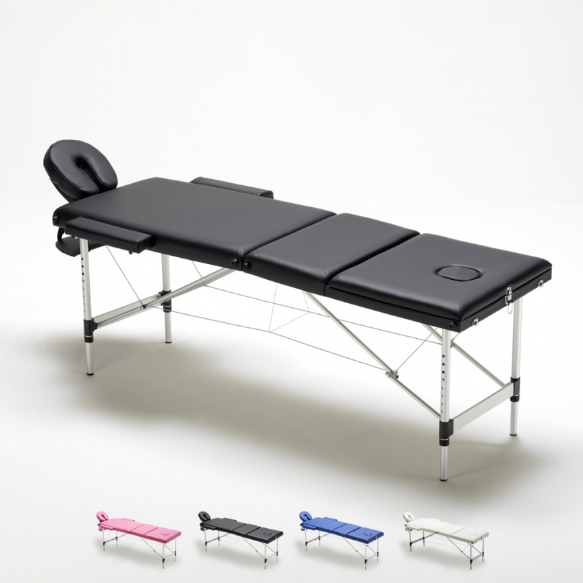 Draagbare opvouwbare massagetafel Thai van 210 cm Draagbare opvouwbare massagetafel Thai van 210 cm