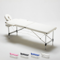 Draagbare opvouwbare aluminium massagetafel met 2 zones 210 cm Shiatsu Aanbieding