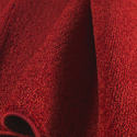 Tapis rouge moderne antistatique Frisee pour salon Casacolora CCROS Offre