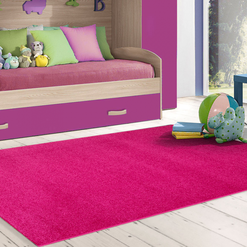 Fuchsia modern antistatisch tapijt 110x170cm woonkamer CASACOLORA CCFUC Aanbieding Fuchsia modern antistatisch tapijt 110x170cm woonkamer CASACOLORA CCFUC Aanbieding