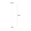 LED vloerlamp in modern minimalistisch design Algol Catalogus