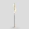 Lampadaire design avec abat-jour LED avec base en marbre Alibreo Vente
