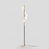 Lampadaire design avec abat-jour LED avec base en marbre Alibreo Offre
