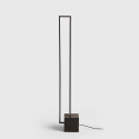 Lampadaire LED design rectangulaire minimaliste moderne Sirio Remises
