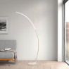 Lampadaire LED salon design arc minimaliste moderne Rigel Caractéristiques