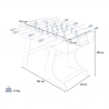 Professionele opvouwbare tafelvoetbaltafel Acaria Kortingen