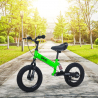 Kinderfiets zonder pedalen met rem opblaasbare wielen en standaard balance bike DOC Verkoop