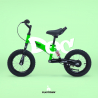 Vélo pour enfants sans pédales avec frein roues gonflables et béquille balance bikeDoc Offre