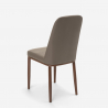 Design chairs for kitchen bar restaurant leatherette and metal  Baden Aankoop