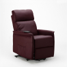Fauteuil relax électrique avec releveur et roulettes arrière Amalia 
