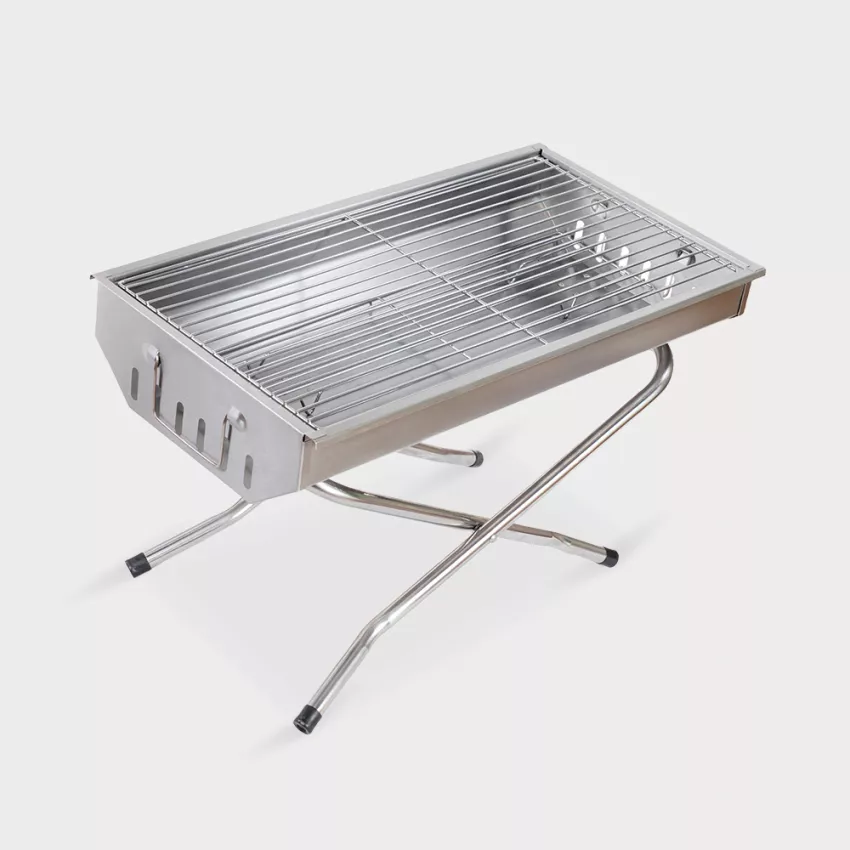 Draagbare stalen houtskoolbarbecue Poplar Aanbieding Draagbare stalen houtskoolbarbecue Poplar Aanbieding