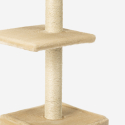 Kattenkrabpaal met 2 verdiepingen, diverse slaapplekken en sisal zuil 95 cm Pixiebob Prijs